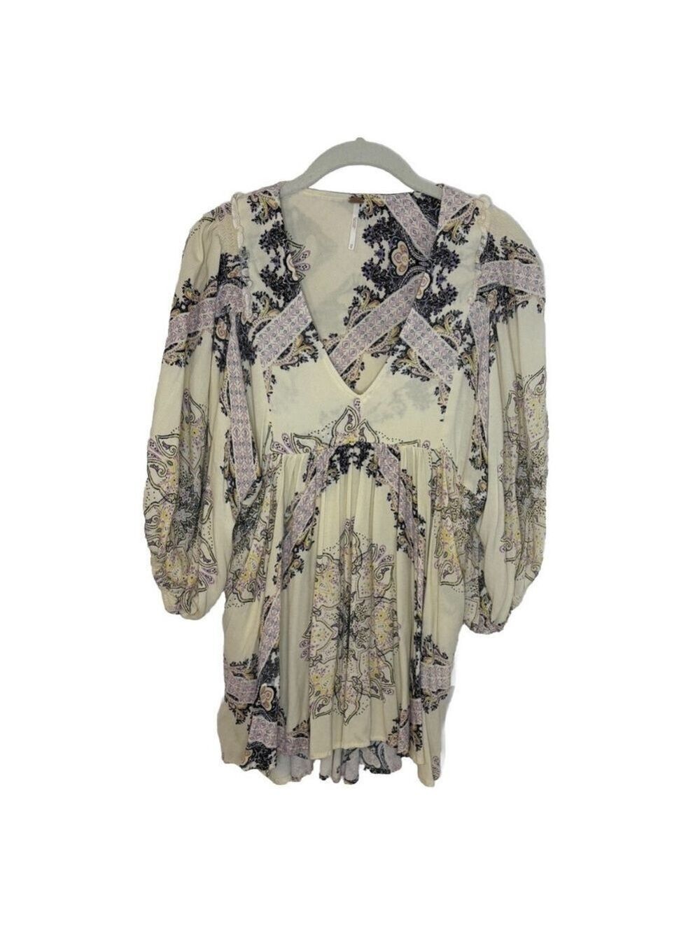 Boho Floral Mini Dress | Small | New Without Tags ✨ - Picture 2 of 12